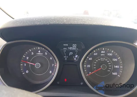 2013 Hyundai Elantra Limited z USA, uszkodzony, nr VIN 5NPDH4AE8DH315858